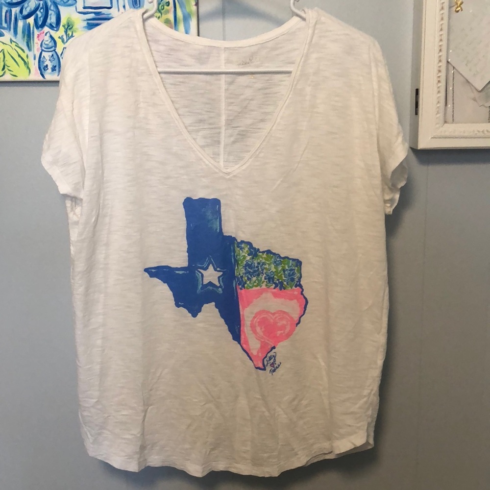 Lilly Pulitzer Texas Tee